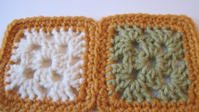crochet motif seam 7