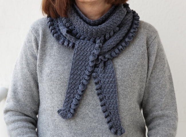 baktus crochet scarf