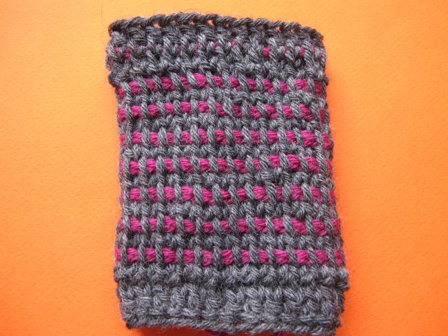 extended simple stitch in the round