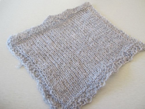 tricot a plat