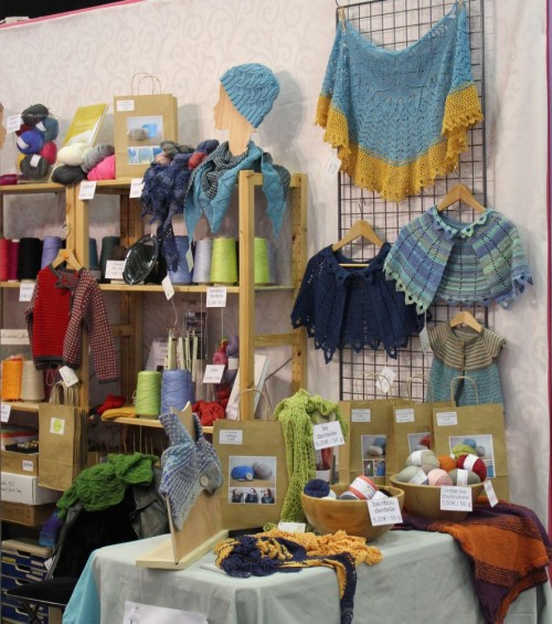 Mon stand au salon de Nantes / My booth at the show in Nantes