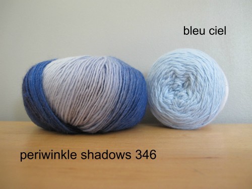 periwinkle shadows bleu ciel