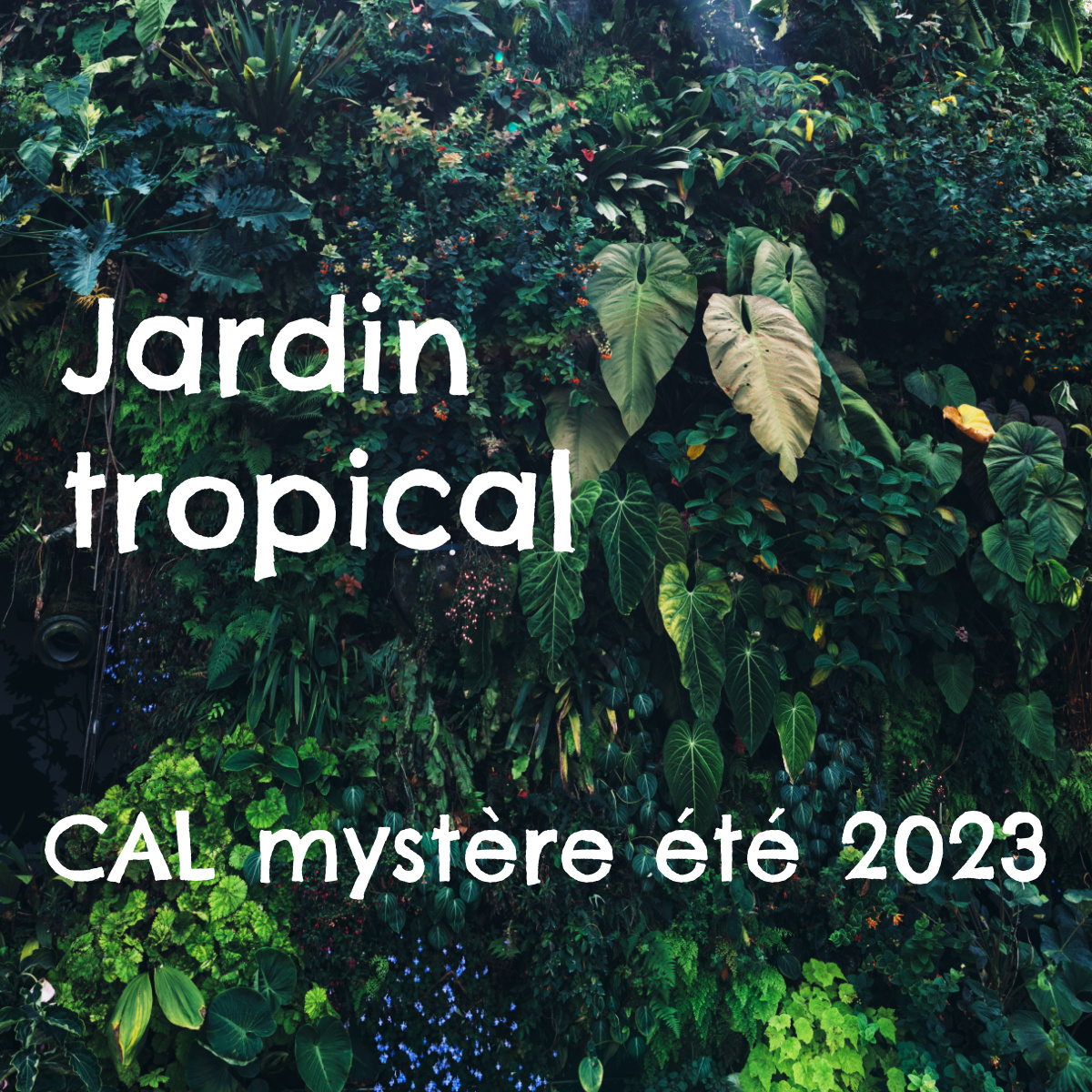 Crochetez un mystère : Jardin tropical, CAL été 2023